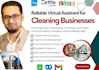 be your virtual assistant for cleaning business admin