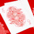 draw playing card design traditional theme
