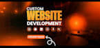 develop a professional custom website as a full stack web developer