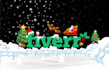 convert your logo into a christmas festive design
