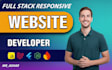 build a responsive website with flutter web or react