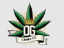 design creative cannabis consumption lounge logo