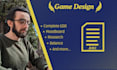 write a game design document