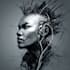 draw cyberpunk scribble art your portrait