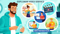 create a 2d animated explainer video