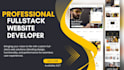 do full stack website development, custom websites, frontend, backend developer