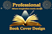 design a stunning book cover for print or novel