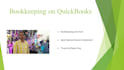 do bookkeeping on quick book, financial statement