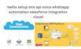 cloud call center setup aws connect ringcentral voip salesforce integration