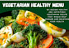 create healthy and delicious vegetarian cookbook recipe