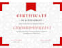 redesign your old certificate into modern, print ready design