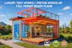design luxury tiny homes and prefab modular plans  USA and canada