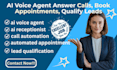 do ai calling voice agent vapi ai agent to answer calls book appointments