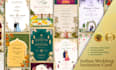 design an elegant indian wedding invitation