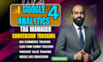 integrate google analytics 4 tracking on your website with GTM, ga4