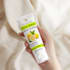 create  design face wash label design, green tea label,