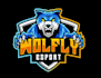 design an wolf guitar mascot logo with creative concepts