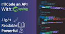 build a API rest using , spring