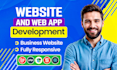 budget business portfolio website and web application