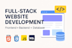 build a responsive fullstack website with database