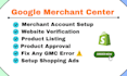 setup google merchant center, product feed and shopping ads