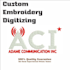do perfect embroidery digitizing logo with dst emb pes files