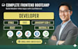 be your frontend developer HTML5 css3 js material and chakra ui