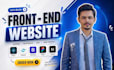 do website development as front end developer