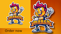 design 3d mascot or cartoon logo for gaminng esports, twitch