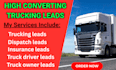 get real verified trucking insurance leads for owner operators fmcsa database