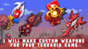 make custom weapons for your terraria game