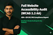 audit any website or web app for wcag 2 2 aa accessibility and developer roadmap