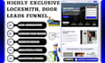 generate garage door repair leads locksmith home security window install website