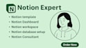 build a custom notion template, pages, dashboard, automation and consultation