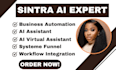 build sintra ai workflow integration ai automation base44 gumloop replit ai