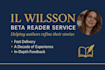 be professional beta reader and give feedback on any book