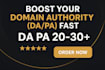 increase domain authority moz da