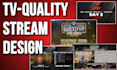 design data driven livestream obs graphics and dynamic scenes