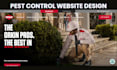 design pest control website fumigation website pest website cleaning  website