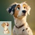 create a unique disney pet portrait