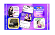 design creative flayer template and social media post design