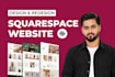 create beautiful modern squarespace website design or squarespace migration