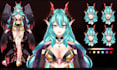 design and rig live2d vtuber model character, anime vtuber model, vroid model