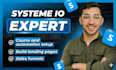 build high converting systeme io sales funnel