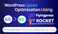 wordpress website speed optimize using flying press