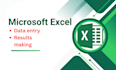 make students results in microsoft excel