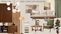 make concept based mood boards for your space
