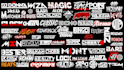 make creative dj, rap, band logo in typography style