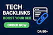 build powerful tech backlinks with premium tech guest posts