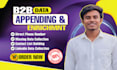 provide accurate b2b data appending, data enrichment service